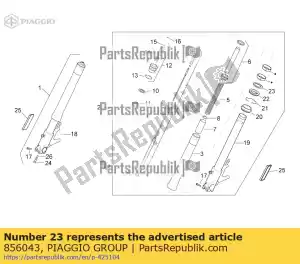 Piaggio Group 856043 bague - La partie au fond