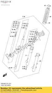 suzuki 5116830B00 distanziatore, sigillo - Il fondo