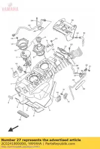 yamaha 2C0241800000 roll over valve assy - Bottom side