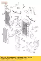 58335008200, KTM, radiateur r / s (45.403) sxc 03 ktm  adventure competition duke e egs enduro exc lc lc4 ls lse rxc sc six smc sup super sx sxc 350 400 620 625 640 660 1994 1995 1996 1997 1998 1999 2000 2001 2003 2004 2005 2006 2007 2020, Nouveau