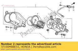 meter assy kam van Honda, met onderdeel nummer 37100MBBE51, bestel je hier online:
