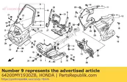Aqui você pode pedir o conjunto de capuz, superior (wl) * type5 * (type5) em Honda , com o número da peça 64200MY1930ZB: