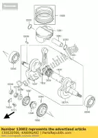 13002S006, Kawasaki, à piston kawasaki kfx400 400 , Nouveau