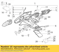 49250050A3, Piaggio Group, Capas gilera stalker 50 1998 2005, Novo