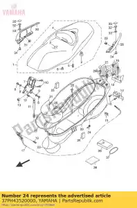 yamaha 37PH43520000 gommino - Il fondo