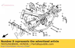 Tutaj możesz zamówić talerz, elektryczny od Honda , z numerem części 50352KEB900: