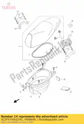 Here you can order the assist,grip 2 from Yamaha, with part number 5C2F474W21P0: