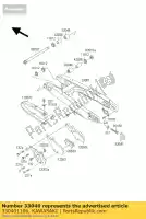 330401106, Kawasaki, ?a?cuch regulacyjny kawasaki kx 125 250 500, Nowy