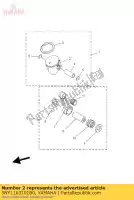 5NY1163101B0, Yamaha, piston (std) yamaha yz 125 2002 2003 2004, Nouveau