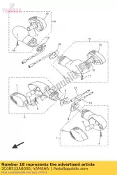 Ici, vous pouvez commander le lentille comp auprès de Yamaha , avec le numéro de pièce 2C08333A0000: