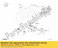 46632312922, BMW, sealing strip - 300mm           bmw  750 1000 1100 1150 1984 1985 1986 1987 1988 1989 1990 1991 1992 1993 1994 1995 1996 1997 1998 1999 2000 2001 2002 2003 2004 2005 2006, New