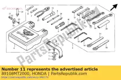 plaat, gereedschap instellen van Honda, met onderdeel nummer 89108MT2000, bestel je hier online: