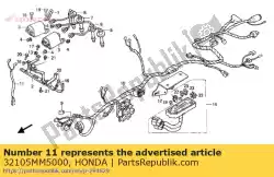 Aqui você pode pedir o nenhuma descrição disponível no momento em Honda , com o número da peça 32105MM5000:
