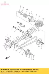 Tutaj możesz zamówić g?ówny kr?? Ek przesuwny comp. Od Yamaha , z numerem części 5C3E76200000: