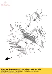 yamaha 5VKE24613000 ch?odnica samochodowa - Dół