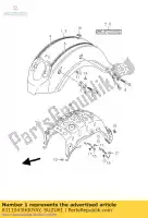 6311043H00YAY, Suzuki, garde-boue, arrière suzuki c800 vl800 intruder 800 , Nouveau