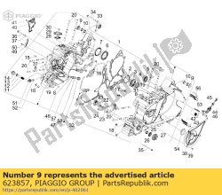 Aprilia 623857, Struik, OEM: Aprilia 623857