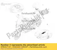 AP8267147, Piaggio Group, Nalepka ostrzegawcza dotycz?ca paliwa     , Nowy