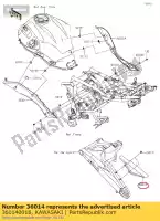 360140018, Kawasaki, chaîne de cas, rr kawasaki kle versys b a d e zx10r ninja c klz f  zx 10rr 10r abs 1000 650 kle650 650l lams , Nouveau