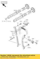 Ici, vous pouvez commander le tendeur-assy zx1200-a2 auprès de Kawasaki , avec le numéro de pièce 120481189: