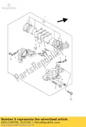 Here you can order the spring from Suzuki, with part number 6931540F00: