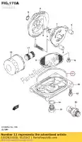 1652824500, Suzuki, o ring suzuki lt a500f quadmaster a400 eiger 4x2 a400f 4x4 vinson vinsion kingquad asi a400fz a400z f400fz fsi f400f lta400f ltf400f 500 400 , Nieuw