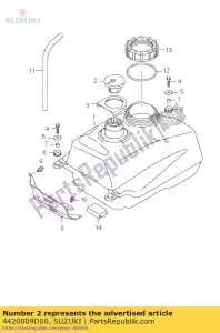 suzuki 4420009D00 dop set, brandstof - Onderkant