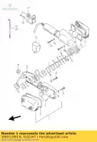 3560129EC0, Suzuki, conjunto da lâmpada, frente suzuki dr gsf gsx r rf 125 350 600 750 900 1100 1200 1993 1994 1995 1996 1997 1998 1999 2000 2001 2002, Novo