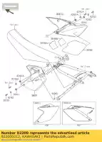 922000312, Kawasaki, podk?adka 6,5x16x2 zx1400a6f kawasaki gtr klx tr w zzr 450 800 1400 2006 2007 2008 2009 2010 2011 2012 2013 2014 2015 2016, Nowy