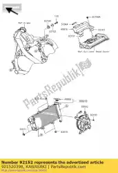 kraag er650a6s van Kawasaki, met onderdeel nummer 921520398, bestel je hier online: