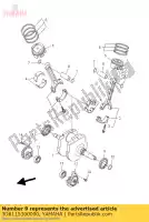 3D8115300000, Yamaha, Equilibrador peso engranaje comp. yamaha  xvs 1300 2007 2008 2009 2010 2011 2014 2015 2016 2017 2018, Nuevo