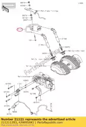 spoelontsteking van Kawasaki, met onderdeel nummer 211211283, bestel je hier online: