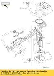 Ici, vous pouvez commander le tube-assy zx1000nff auprès de Kawasaki , avec le numéro de pièce 510440767: