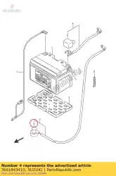 Here you can order the cap,oil pressur from Suzuki, with part number 3661843410: