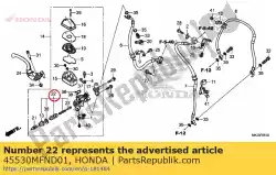 Here you can order the cylinder set, master from Honda, with part number 45530MFND01: