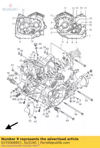 suzuki 0155008907 bullone - Il fondo