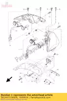 5B2H47100000, Yamaha, fanale posteriore yamaha vp 125 250 2007 2008 2009 2010 2011 2012 2013 2015, Nuovo