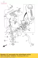 985170501000, Yamaha, schroef, lenskop (3la) yamaha ajs cs cw dt ec ew fj fjr fz fzr fzs fzx gts nxc pw rd rx sr srx tdm tdr trx tt tt r tzr v max vp wr xc xf xj xjr xp xt xtz xv xvs xvz xvztf yfm yfs yfz yp yw yz yzf yzf r 0  50 80 85 100 110 115 125 200 250 350 400 426 450 500 535 550 600 660 700 , Nieuw