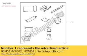 honda 08M51MY9C02 baby pump - Bottom side