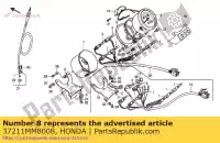 37211MM8008, Honda, plate,setting honda vt shadow c vt1100c 1100 , New