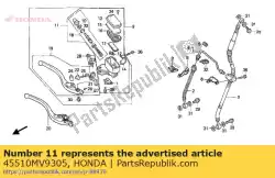 cylinder sub assy., fr. B van Honda, met onderdeel nummer 45510MV9305, bestel je hier online: