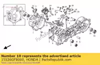 15526GF8000, Honda, klem, buis honda qr  qr50 50 , Nieuw