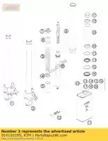 91410039S, KTM, spring c=9,5 l=250 d=5,25 05 ktm super duke supermoto 690 990 2005 2006 2007 2008 2009 2010 2011 2012 2013, New