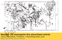 Aquí puede pedir juego de agujas, chorro secundario de Honda , con el número de pieza 16027MK2004: