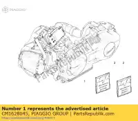 CM1628045, Piaggio Group, eng.150 4t lem ie e3 v.lx lc x vespa lx 150 2012, New