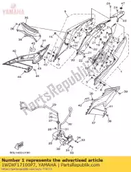 Here you can order the cover, side 1 from Yamaha, with part number 1WDXF17100P7: