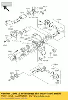 230511251, Kawasaki, lámpara de señalización de soporte kle500-a1 kawasaki er gpz kle kr tengai z zr zx zxr 250 400 500 600 650 750 1000 1989 1990 1991 1992 1993 1994 1995 1996 1997 1998 1999 2000 2001 2002 2003 2004 2005 2006, Nuevo