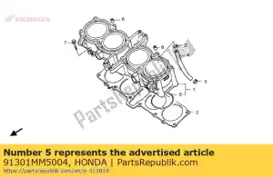 honda 91301MM5004 oring, 83x2 (nok) - Bottom side