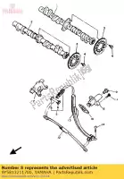 9Y5813211700, Yamaha, cadena (d.i.d. 215f dha 118l) yamaha fzr yzf 600 1989 1990 1991 1992 1993 1994 1995 1996 1997 1998 1999 2000 2001 2002, Nuevo