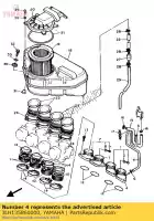 3LH135860000, Yamaha, gewricht, carburateur 1 yamaha fz fzr fzrrw fzrr 750, Nieuw